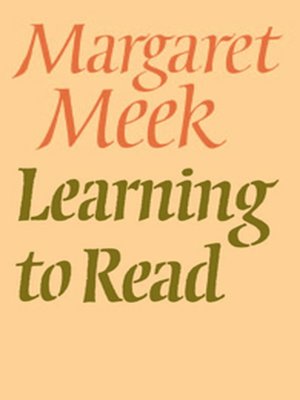 cover image of Learning to Read